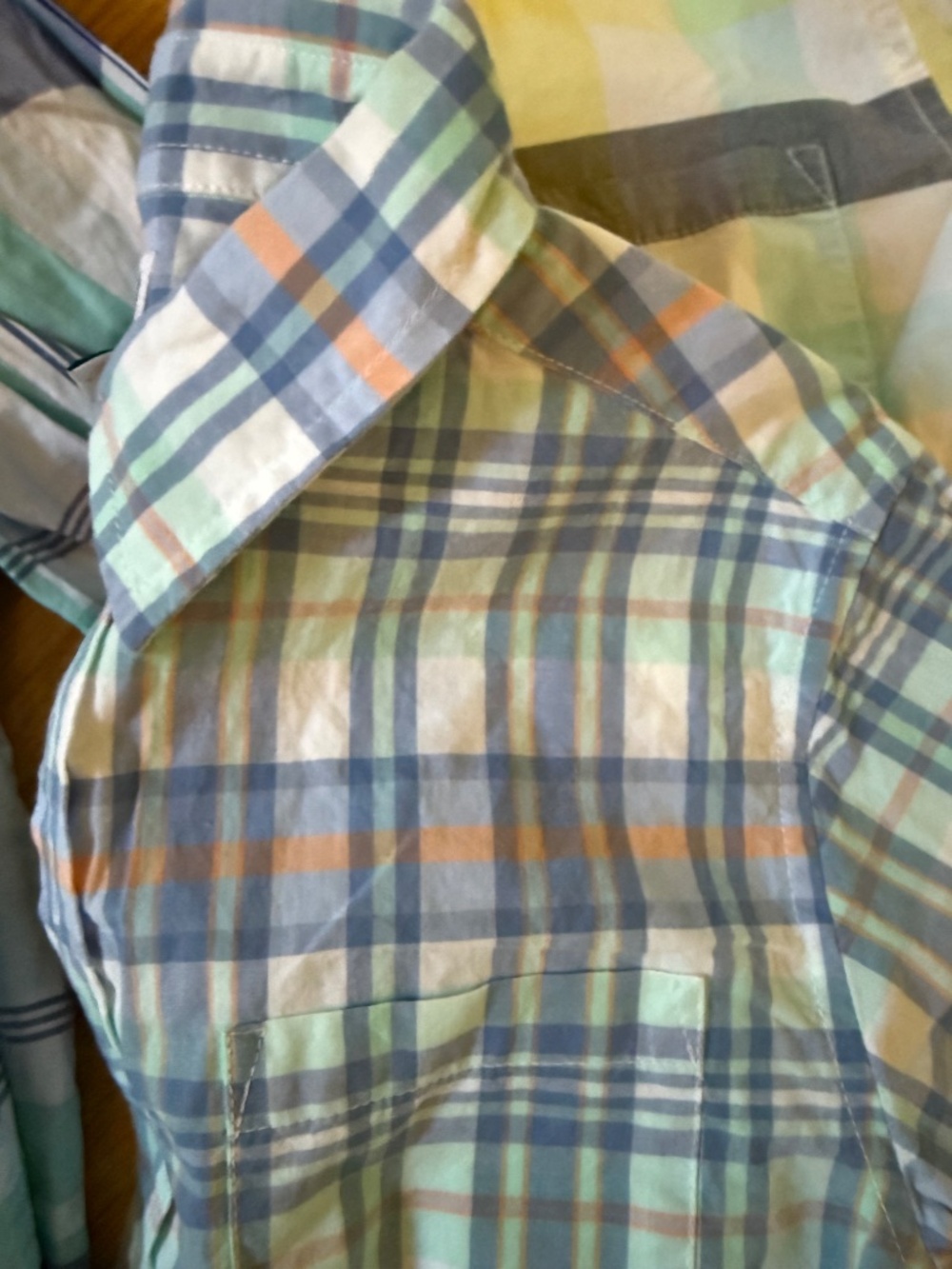 Janie & Jack Boys long sleeve shirts preppy bundle size 7 - Picture 4 of 5